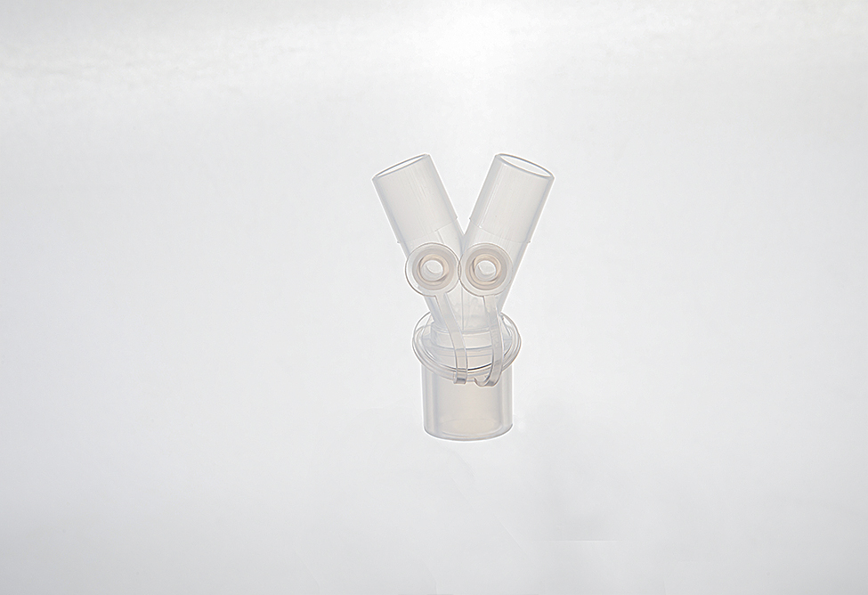 Y型三通带取样口 15F/22M-15M*2
