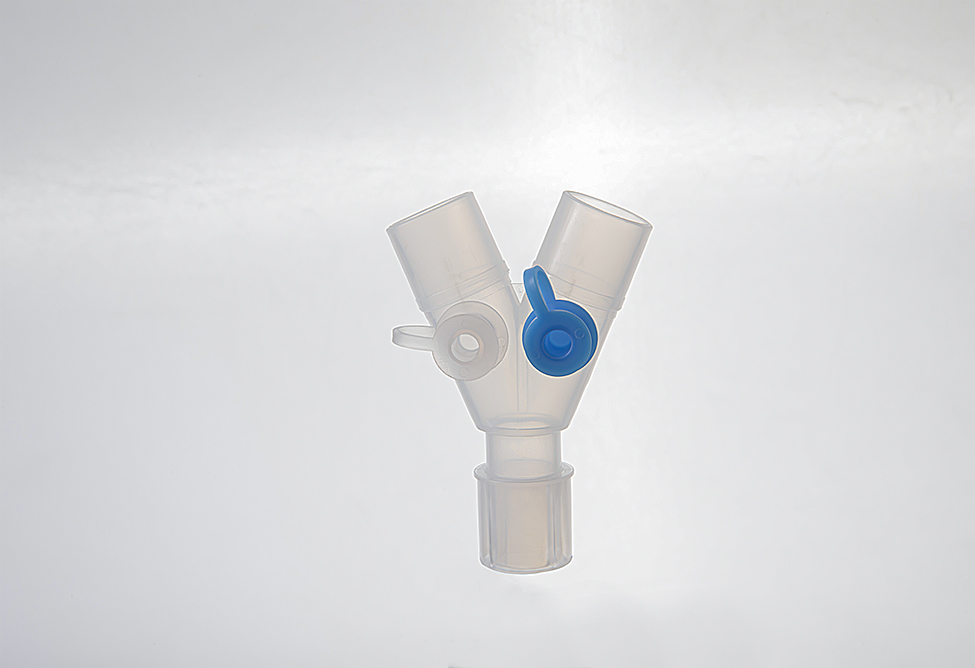Y型三通带取样口 15F/22M-22M*2